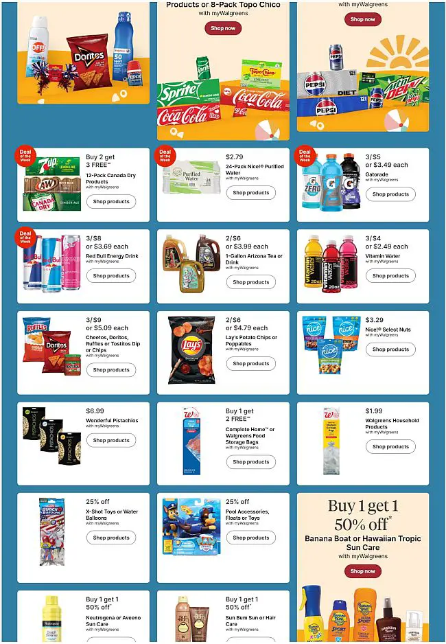 Walgreens Weekly Ad Preview 25 Jun 25 Page 6 Walgreens Weekly Ad Preview 25 Jun 25 Page 6