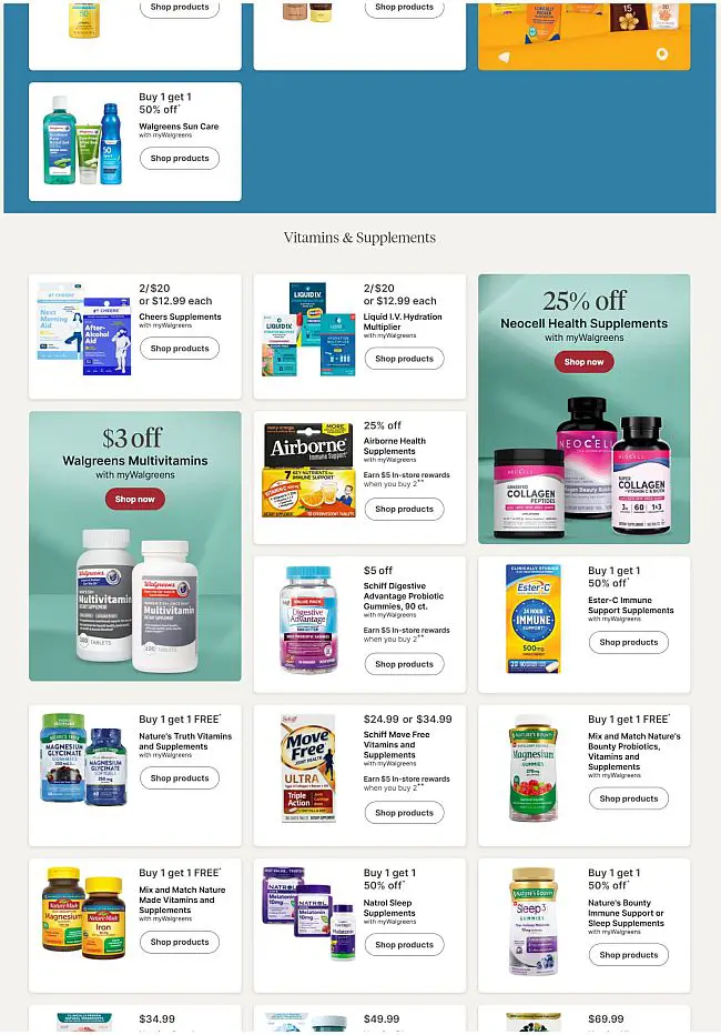 Walgreens Weekly Ad Preview 25 Jun 25 Page 7 Walgreens Weekly Ad Preview 25 Jun 25 Page 7