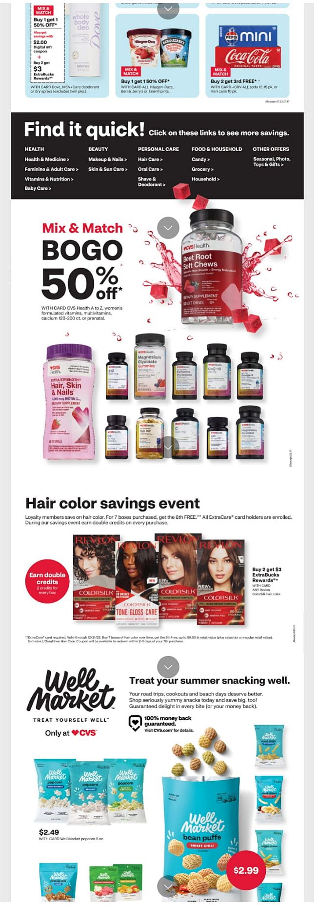 CVS Weekly Ad Preview 24 Jul 25 Page 4 CVS Weekly Ad Preview 24 Jul 25 Page 4