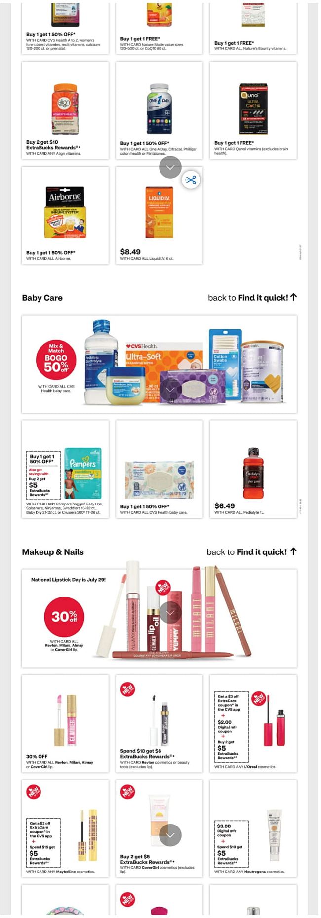 CVS Weekly Ad Preview 24 Jul 25 Page 7 CVS Weekly Ad Preview 24 Jul 25 Page 7