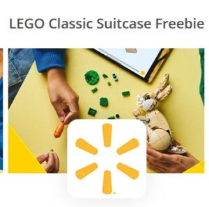 FREE LEGO Classic Creative Suitcase at Walmart After Cash Back