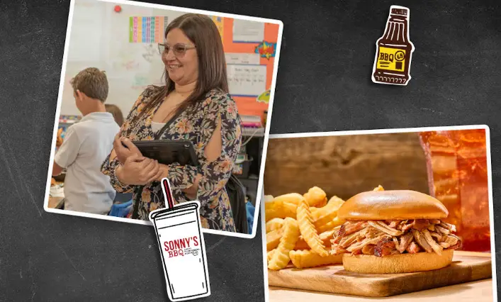Free Pork Big Deal for Teachers at Sonny BBQ!