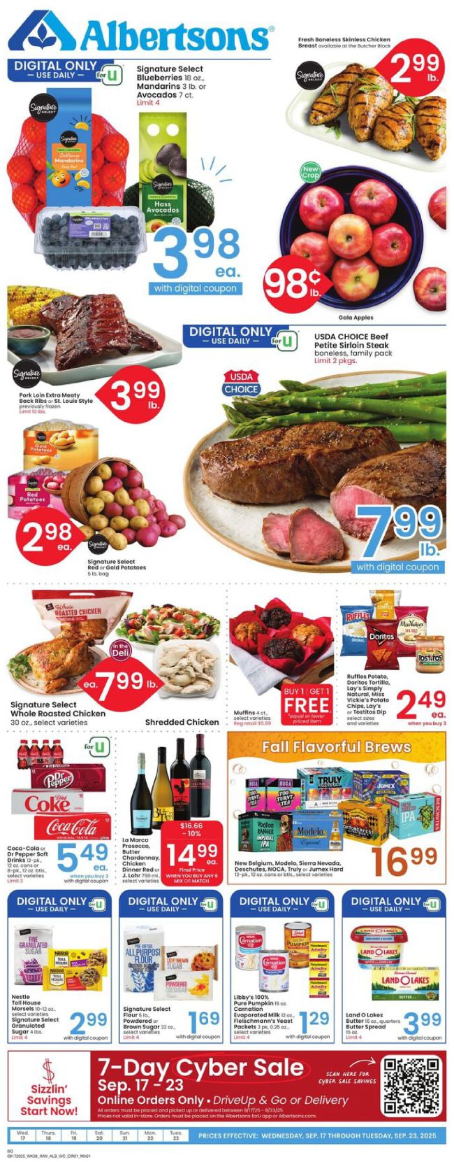 Albertsons bonus savings Ad Preview 16 Sep 25 Page 1 Albertsons bonus savings Ad Preview 16 Sep 25 Page 1
