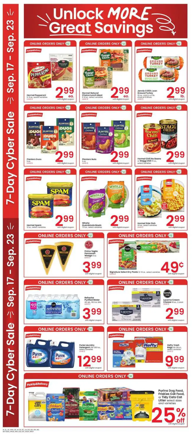 Albertsons bonus savings Ad Preview 16 Sep 25 Page 4 Albertsons bonus savings Ad Preview 16 Sep 25 Page 4