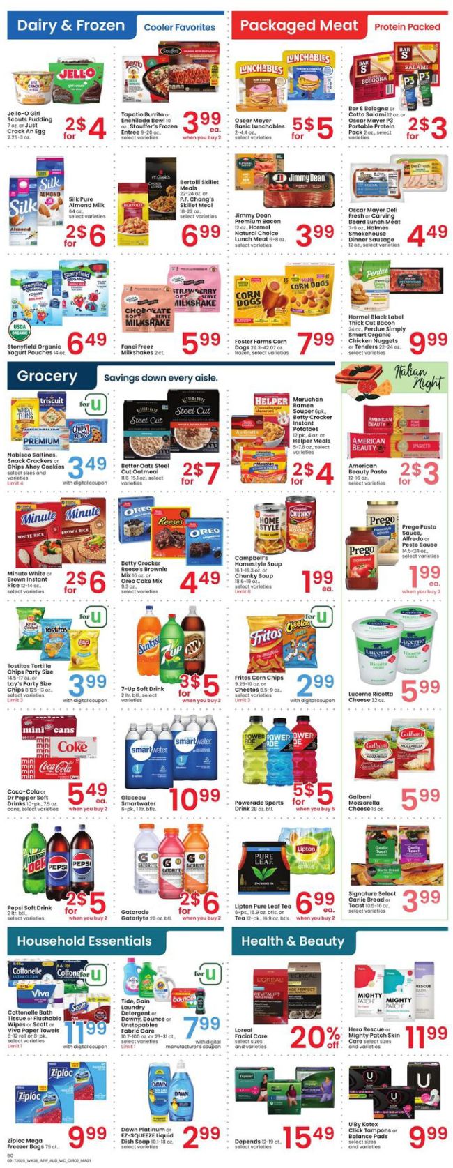 Albertsons bonus savings Ad Preview 16 Sep 25 Page 5 Albertsons bonus savings Ad Preview 16 Sep 25 Page 5