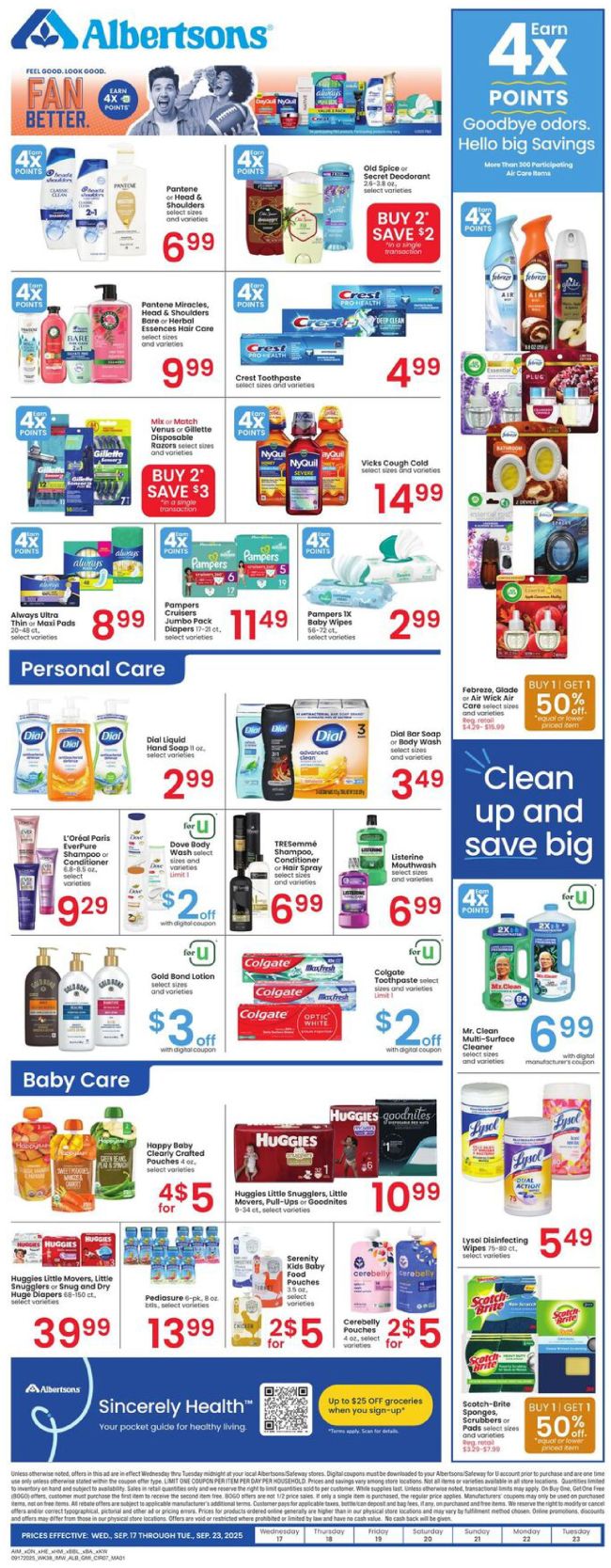 Albertsons bonus savings Ad Preview 16 Sep 25 Page 7 Albertsons bonus savings Ad Preview 16 Sep 25 Page 7