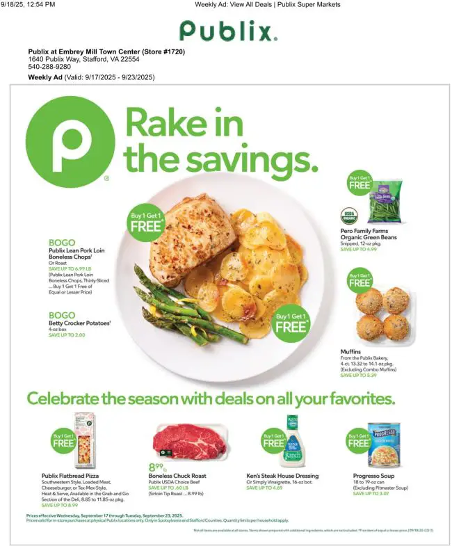 Publix Weekly Ad Preview 18 Sep 25 Page 01 Publix Weekly Ad Preview 18 Sep 25 Page 01