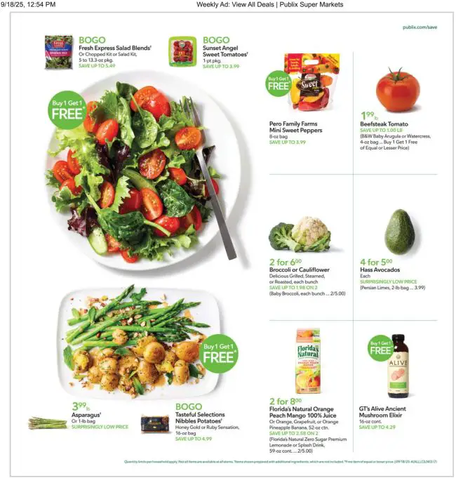 Publix Weekly Ad Preview 18 Sep 25 Page 07 Publix Weekly Ad Preview 18 Sep 25 Page 07