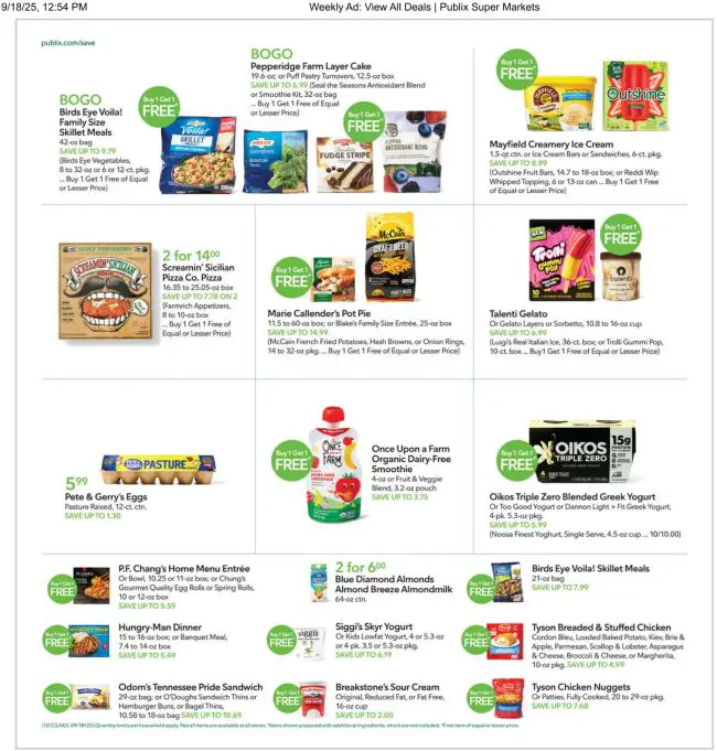 Publix Weekly Ad Preview 18 Sep 25 Page 12 Publix Weekly Ad Preview 18 Sep 25 Page 12