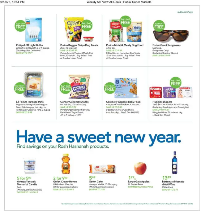Publix Weekly Ad Preview 18 Sep 25 Page 15 Publix Weekly Ad Preview 18 Sep 25 Page 15