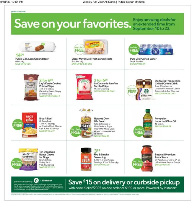 Publix Weekly Ad Preview 18 Sep 25 Page 17 Publix Weekly Ad Preview 18 Sep 25 Page 17
