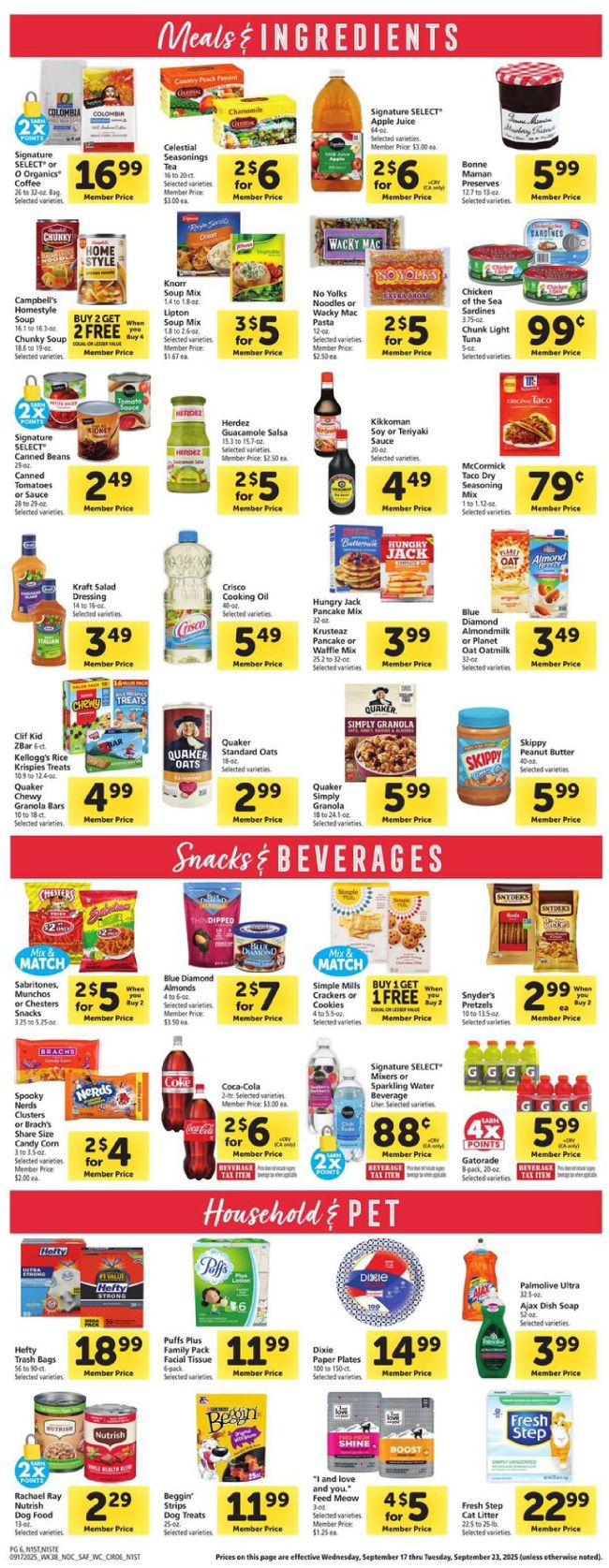Safeway Weekly Ad Preview 16 Sep 25 Page 06 Safeway Weekly Ad Preview 16 Sep 25 Page 06