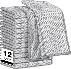 Non Scratch Wire Dishcloths 12-Pack ONLY $4.99 on Amazon (Reg $8).