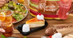 FREE Slice of Cheesecake at Cheesecake Factory.