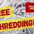FREE 5 lbs Shredding at Office Depot OfficeMax.