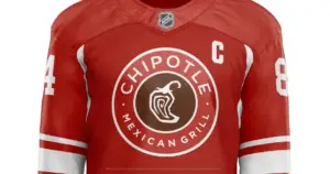 FREE Chipotle When You Wear a Hockey Jersey on April 20th.