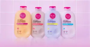 FREE eos Cashmere Body Wash at Target After Cash Back.