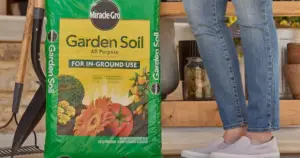 Miracle-Gro Garden Soil On Sale for $2.29 at Lowe's.