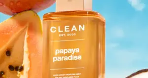 FREE CLEAN RESERVE Papaya Paradise Fragrance.
