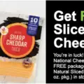 FREE Pack of Sliced Cheese at Stop & Shop.