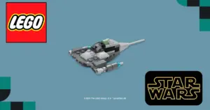 FREE LEGO Star Wars Starfighter Build Event.