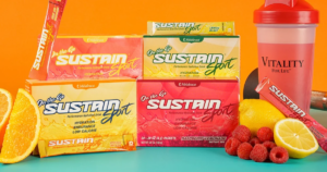 FREE Sample of Sustain Sport Performance Hydration Drink Mix.