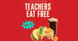 FREE Beef Crispy or Softshell Taco Combo for Teachers, Faculty & Staff at Taco John's.