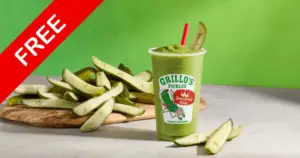 FREE Grillo's Pickle Smoothie at Smoothie King - Today Only.