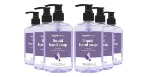 Amazon Hand Soap 6-Pack on Sale for ONLY $3.75 - That's $0.62 Each.