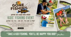 FREE Kids Fishing Event, Giveaways & More at Bass Pro Shops & Cabela's.