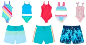Wonder Nation Kids Swimsuits as low as $5 at Walmart - July 4th Pool Ready!.