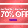 July 4th Clearance: Up to 70% Off.