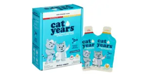 FREE Sample of Cat Years Lickable Treats.
