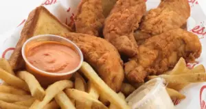 2 FREE Chicken Tenders & Sauce from Slim Chickens.