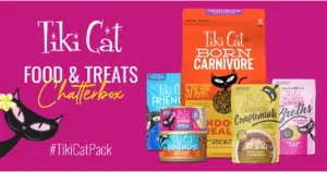 FREE Tiki Cat Food & Treats Chatterbox Kit.