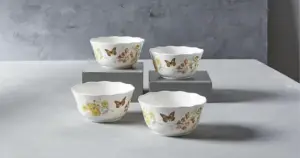 Lenox Butterfly Meadow Melamine 4-Piece Bowl Set ONLY $9.35 (Reg $21).