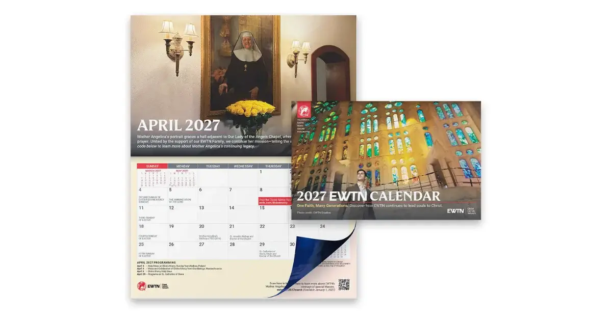 FREE 2027 EWTN Family Calendar.