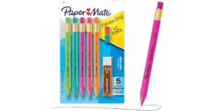 Paper Mate Triangular Mechanical Pencils 5-Count ONLY $3.49 (Reg $7).