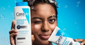 FREE Sample of CeraVe Anti-Dandruff Hydrating Shampoo.