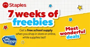 7 Weeks of FREE School Supplies at Staples - FREE NeeDoh Groovy Glob.