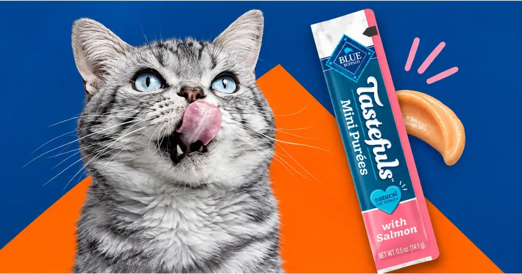 FREE Blue Buffalo Tastefuls Mini Purées Chatterbox Kit.