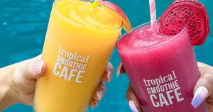 FREE Week of Smoothies at Tropical Smoothie Cafe.