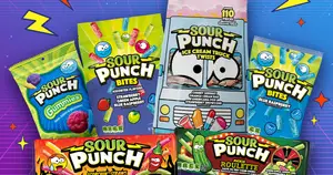 FREE Sour Punch Candy.